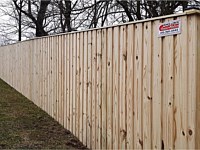 <b>Pressure Treated Board & Batten Privacy Fence</b>